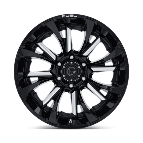 Fuel Offroad FC895 TANTRUM Gloss Black Milled 20x10 -18 5x127mm 71.5mm