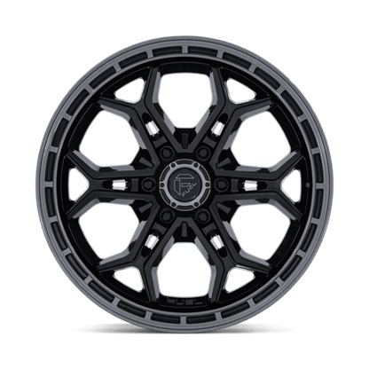 Fuel Offroad FC896 HEATHEN Gloss Black Gloss Gunmetal Lip 20x9 +20 6x135mm 87.1mm