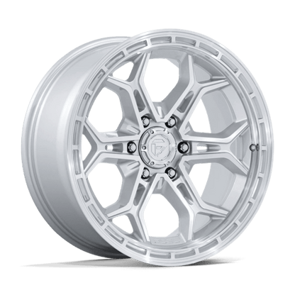 Fuel Offroad FC896 HEATHEN Gloss Silver W/ Machined Face 20x9 +1 6x135mm 87.1mm
