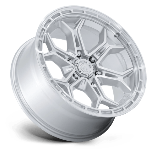 Fuel Offroad FC896 HEATHEN Gloss Silver W/ Machined Face 20x9 +1 6x135mm 87.1mm
