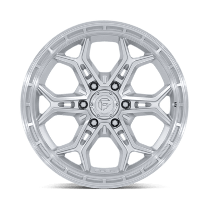 Fuel Offroad FC896 HEATHEN Gloss Silver W/ Machined Face 20x9 +20 6x135mm 87.1mm