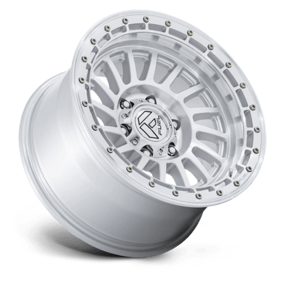 Fuel Offroad FC897 HAVOC Gloss Silver W/ Machined Face 18x9 +1 6x135mm 87.1mm