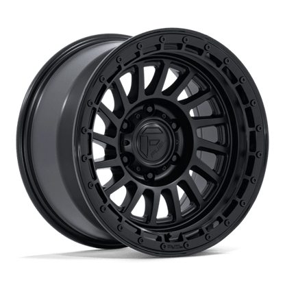 Fuel Offroad FC897 HAVOC Matte Black W/ Gloss Black Lip 17x9 +1 6x135mm 87.1mm