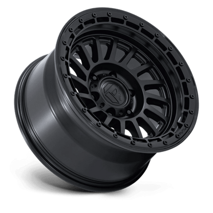 Fuel Offroad FC897 HAVOC Matte Black W/ Gloss Black Lip 17x9 -12 5x127mm 71.5mm