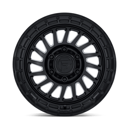 Fuel Offroad FC897 HAVOC Matte Black W/ Gloss Black Lip 17x9 -12 6x135mm 87.1mm