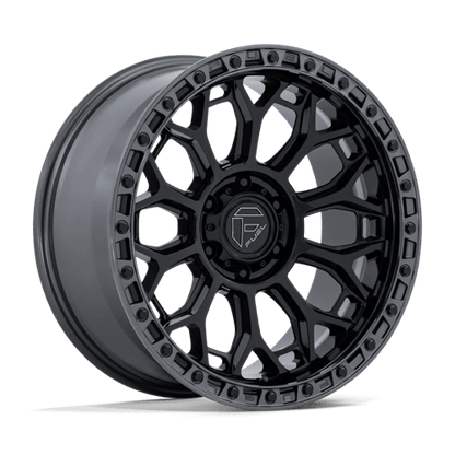 Fuel Offroad FC901 TALON Gloss Black W/ Gunmetal Lip 17x9 +1 6x139.7mm 106.1mm