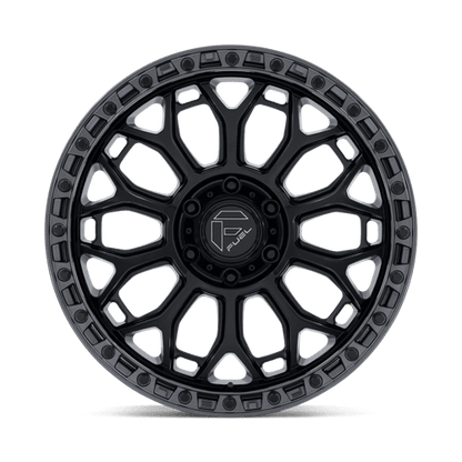 Fuel Offroad FC901 TALON Gloss Black W/ Gunmetal Lip 17x9 +1 6x139.7mm 106.1mm