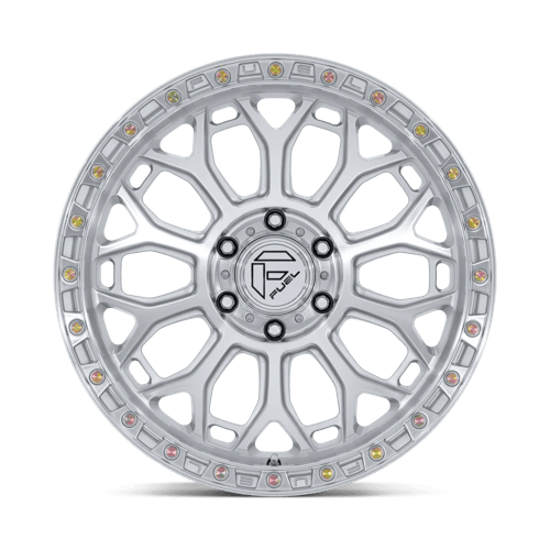 Fuel Offroad FC901 TALON Gloss Silver W/ Machined Face 20x9 +20 6x135mm 87.1mm