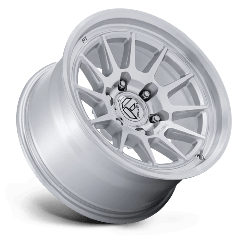 Fuel Offroad FC902 SPUR Gloss Silver W/ Machined Face 17x8.5 +25 6x139.7mm 106.1mm