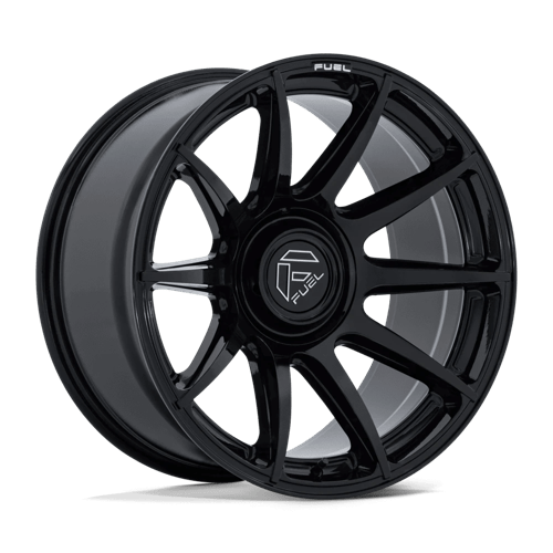 Fuel Offroad FC906 HALO Gloss Black 20x9 +1 Custom 78.1mm