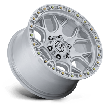 Fuel Offroad FC908 PUMA Gloss Silver W/ Machined Face 17x9 +1 5x127mm 71.5mm