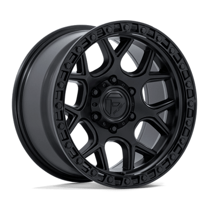 Fuel Offroad FC908 PUMA Matte Black W/ Gloss Black Lip 17x9 +1 6x139.7mm 106.1mm