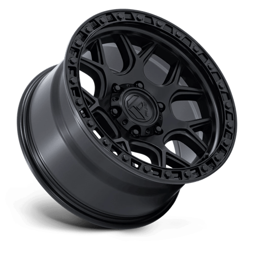 Fuel Offroad FC908 PUMA Matte Black W/ Gloss Black Lip 17x9 -12 6x135mm 87.1mm