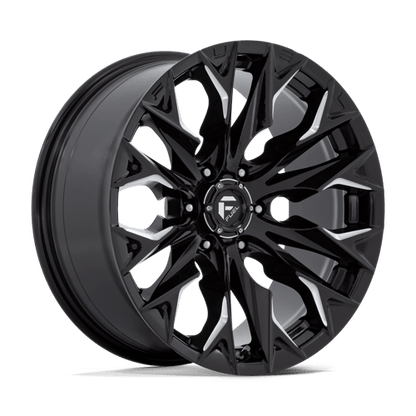 Fuel Offroad D803 FLAME Gloss Black Milled 20x9 +1 6x135mm 87.1mm