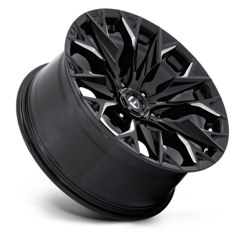 Fuel Offroad D803 FLAME Gloss Black Milled 20x9 +1 6x135mm 87.1mm