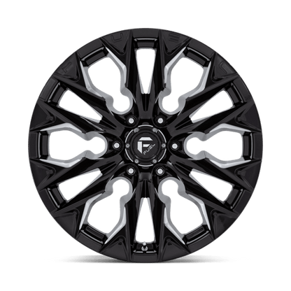 Fuel Offroad D803 FLAME Gloss Black Milled 20x9 +1 6x135mm 87.1mm