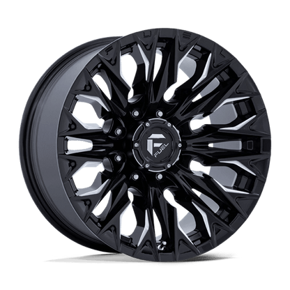 Fuel Offroad D803 FLAME Gloss Black Milled 20x9 +1 8x180mm 124.2mm