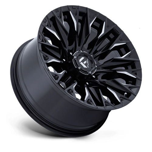 Fuel Offroad D803 FLAME Gloss Black Milled 20x9 +1 8x180mm 124.2mm