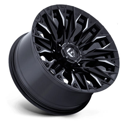 Fuel Offroad D803 FLAME Gloss Black Milled 20x9 +1 8x180mm 124.2mm
