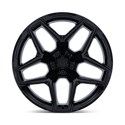 Fuel Offroad FLUX Gloss Black 20x10 -18 5x127mm 71.5mm