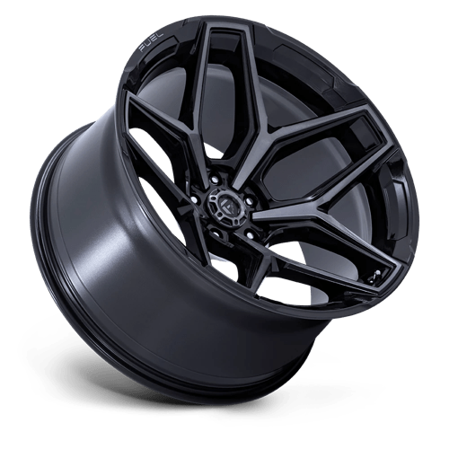 Fuel Offroad FLUX Gloss Black Brush Fc Gray Dddt 20x10 -18 5x127mm 71.5mm