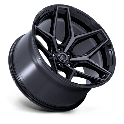 Fuel Offroad FLUX Gloss Black Brush Fc Gray Dddt 20x10 -18 5x127mm 71.5mm