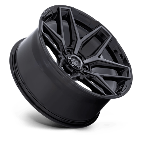 Fuel Offroad FLUX Gloss Black Brush Fc Gray Dddt 20x10 -18 6x135mm 87.1mm