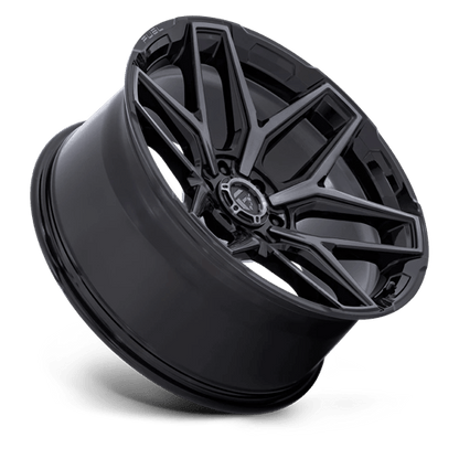 Fuel Offroad FLUX Gloss Black Brush Fc Gray Dddt 22x12 -44 6x139.7mm 106.1mm