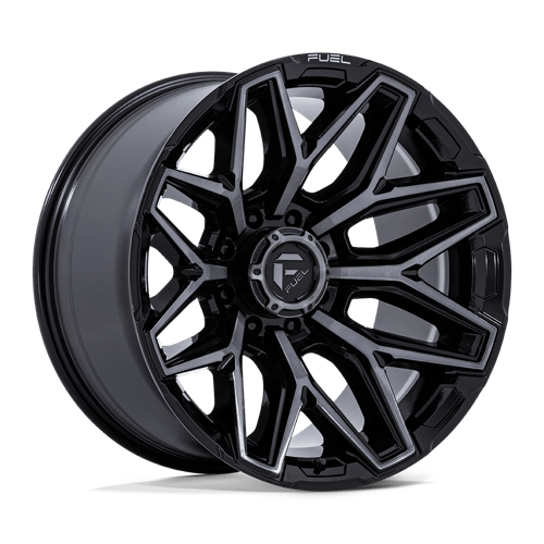 Fuel Offroad FLUX Gloss Black Brush Fc Gray Dddt 20x10 -18 8x170mm 125.1mm