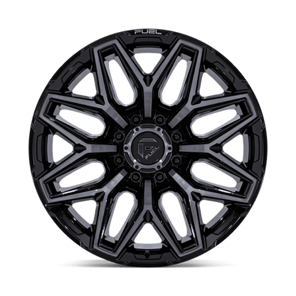 Fuel Offroad FLUX Gloss Black Brush Fc Gray Dddt 20x9 +1 8x165.1mm 125.1mm