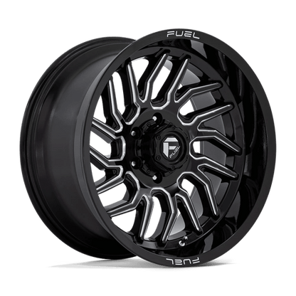 Fuel Offroad D807 HURRICANE Gloss Black Milled 20x10 -18 6x135mm 87.1mm