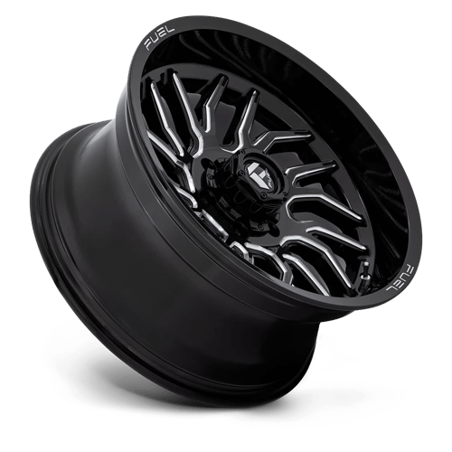 Fuel Offroad D807 HURRICANE Gloss Black Milled 20x10 -18 6x139.7mm 106.1mm