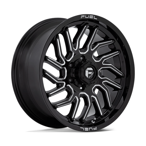 Fuel Offroad D807 HURRICANE Gloss Black Milled 20x9 +20 6x139.7mm 106.1mm