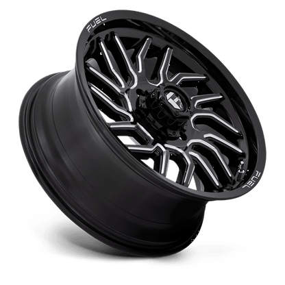 Fuel Offroad D807 HURRICANE Gloss Black Milled 20x9 +20 6x139.7mm 106.1mm