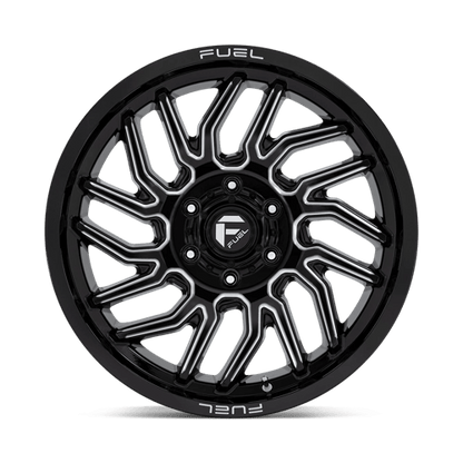 Fuel Offroad D807 HURRICANE Gloss Black Milled 20x9 +20 6x135mm 87.1mm