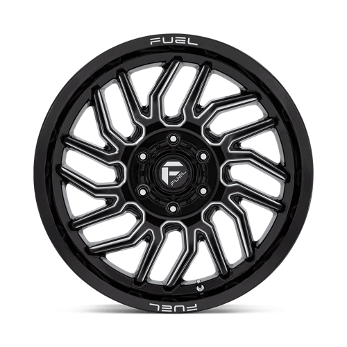 Fuel Offroad D807 HURRICANE Gloss Black Milled 20x9 +1 6x135mm 87.1mm