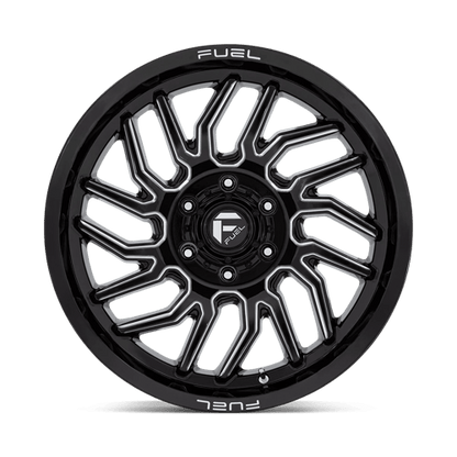 Fuel Offroad D807 HURRICANE Gloss Black Milled 20x9 +1 6x135mm 87.1mm