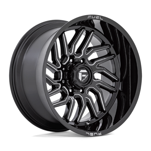 Fuel Offroad D807 HURRICANE Gloss Black Milled 20x9 +20 5x150mm 110.1mm