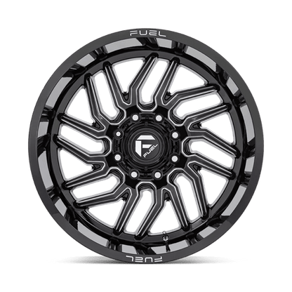 Fuel Offroad D807 HURRICANE Gloss Black Milled 20x9 +20 8x170mm 125.1mm