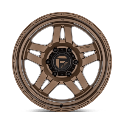 Fuel Offroad D800 OXIDE Matte Bronze 18x9 +1 6x139.7mm 106.1mm