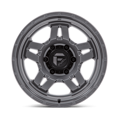 Fuel Offroad D801 OXIDE Matte Gunmetal 17x8.5 -10 5x127mm 71.5mm