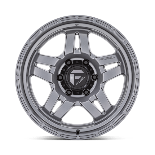 Fuel Offroad D801 OXIDE Matte Gunmetal 18x9 +1 6x135mm 87.1mm