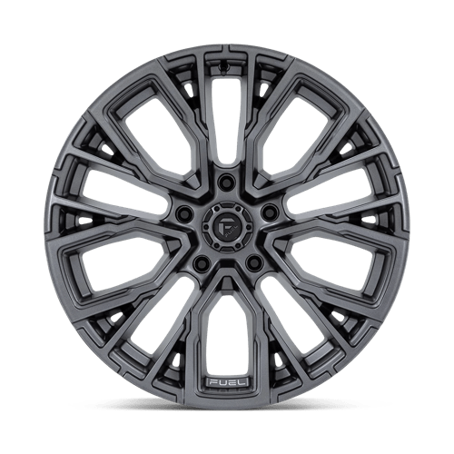 Fuel Offroad D848 REBAR Matte Gunmetal 20x10 -18 5x127mm 71.5mm