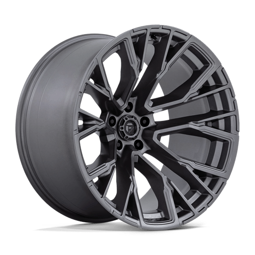 Fuel Offroad D848 REBAR Matte Gunmetal 22x12 -44 5x127mm 71.5mm