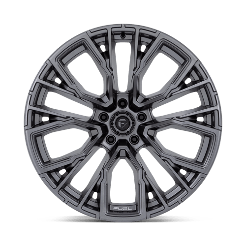Fuel Offroad D848 REBAR Matte Gunmetal 22x12 -44 5x127mm 71.5mm