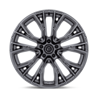 Fuel Offroad D848 REBAR Matte Gunmetal 22x12 -44 5x127mm 71.5mm