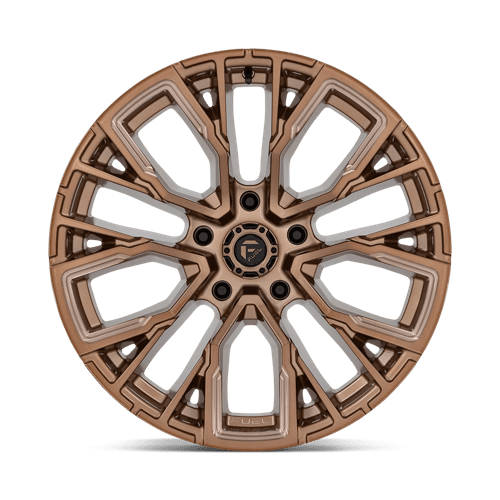 Fuel Offroad D850 REBAR Platinum Bronze Milled 20x10 -18 5x127mm 71.5mm