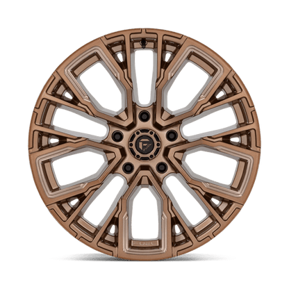 Fuel Offroad D850 REBAR Platinum Bronze Milled 20x10 -18 5x127mm 71.5mm