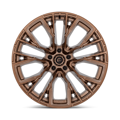 Fuel Offroad D850 REBAR Platinum Bronze Milled 22x12 -44 5x127mm 71.5mm