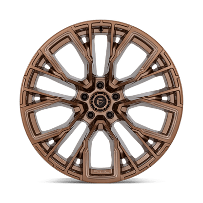 Fuel Offroad D850 REBAR Platinum Bronze Milled 22x12 -44 5x127mm 71.5mm